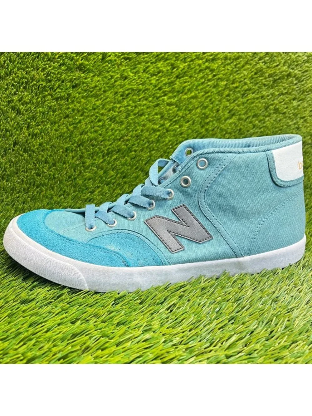 New Balance Numeric Pro Court 213 Mens Size 9 Blue White Athletic Shoes Sneakers
